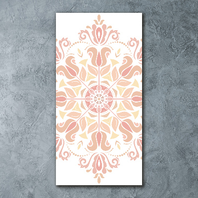 Wall art acrylic Oriental pattern