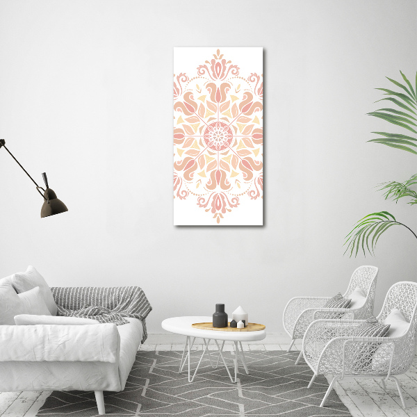 Wall art acrylic Oriental pattern