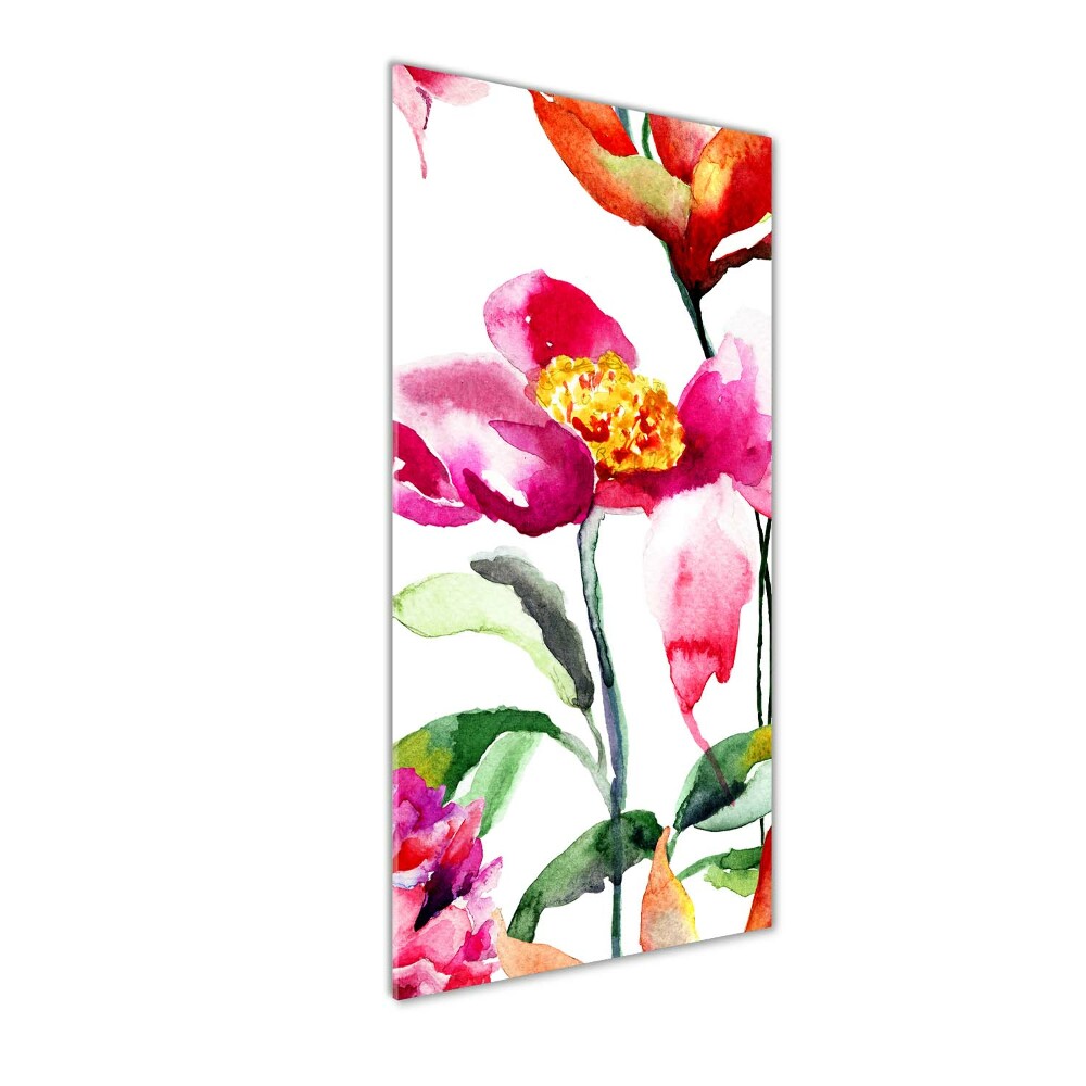 Print on acrylic Field flowers