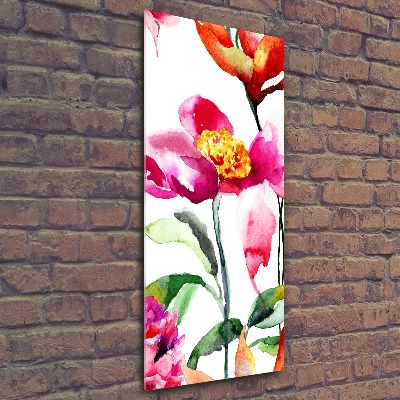 Print on acrylic Field flowers