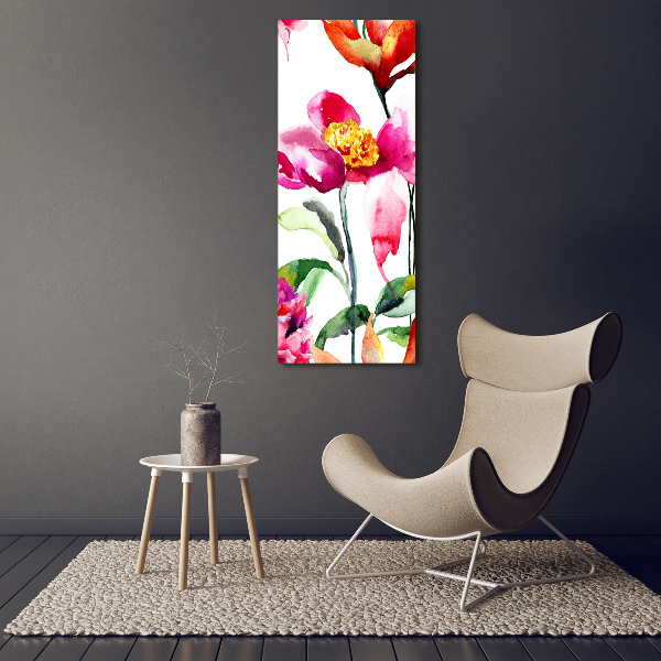 Print on acrylic Field flowers