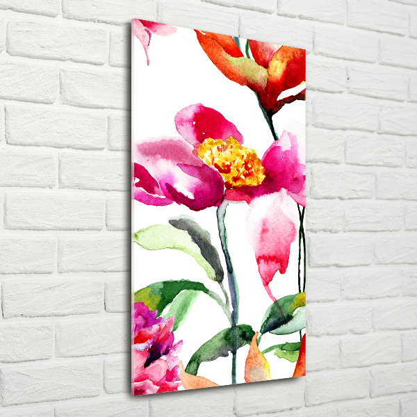 Print on acrylic Field flowers