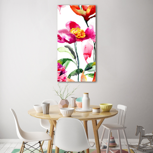 Print on acrylic Field flowers