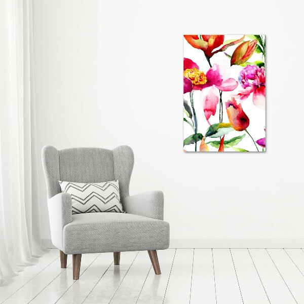 Print on acrylic Field flowers