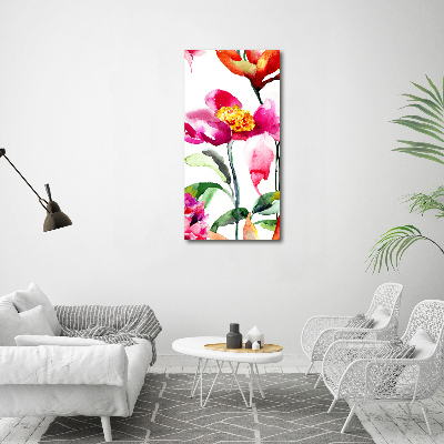 Print on acrylic Field flowers