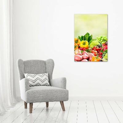 Print on acrylic Vegetables and fruits