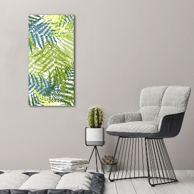 Print on acrylic Fern leaves