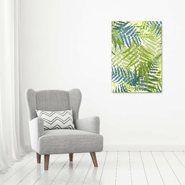 Print on acrylic Fern leaves