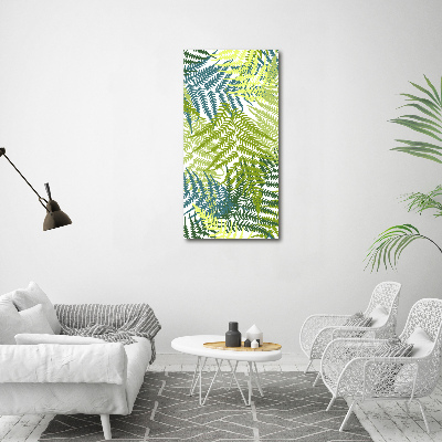 Print on acrylic Fern leaves