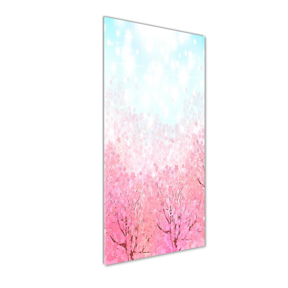 Wall art acrylic Cherry blossoms