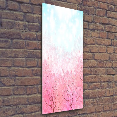 Wall art acrylic Cherry blossoms