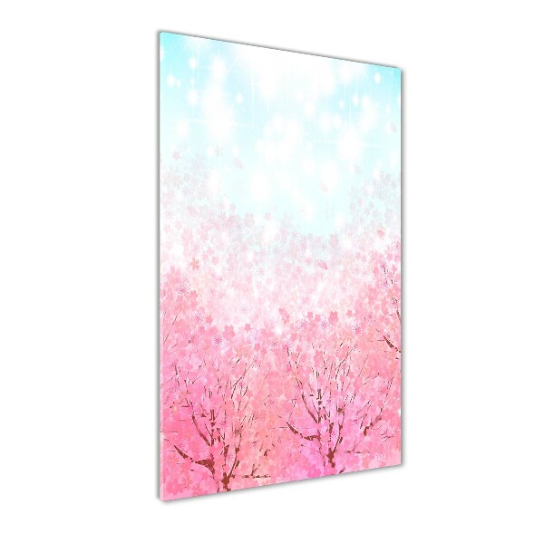 Wall art acrylic Cherry blossoms