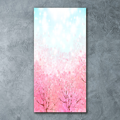 Wall art acrylic Cherry blossoms