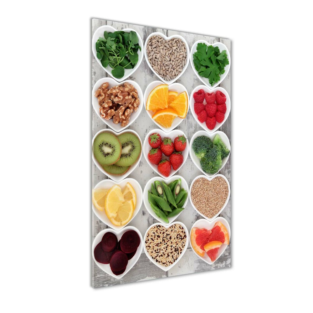 Wall art acrylic Healthy food