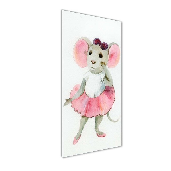 Print on acrylic Ballerina mouse