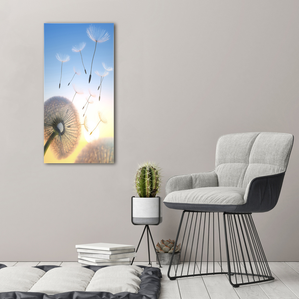 Acrylic wall art Dandelion