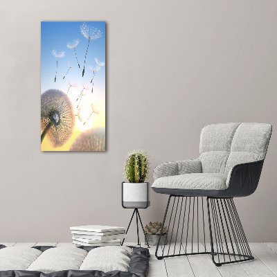 Acrylic wall art Dandelion