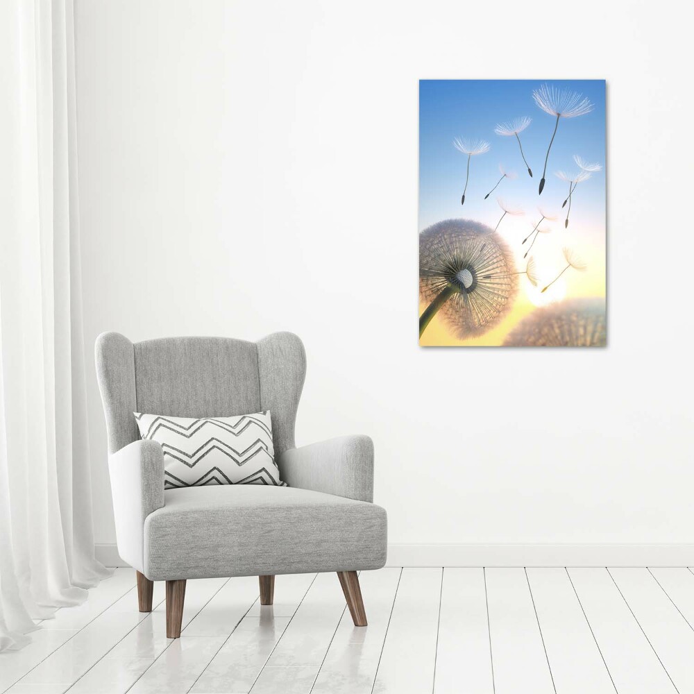 Acrylic wall art Dandelion