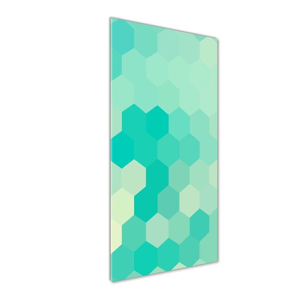 Acrylic wall art Geometric background