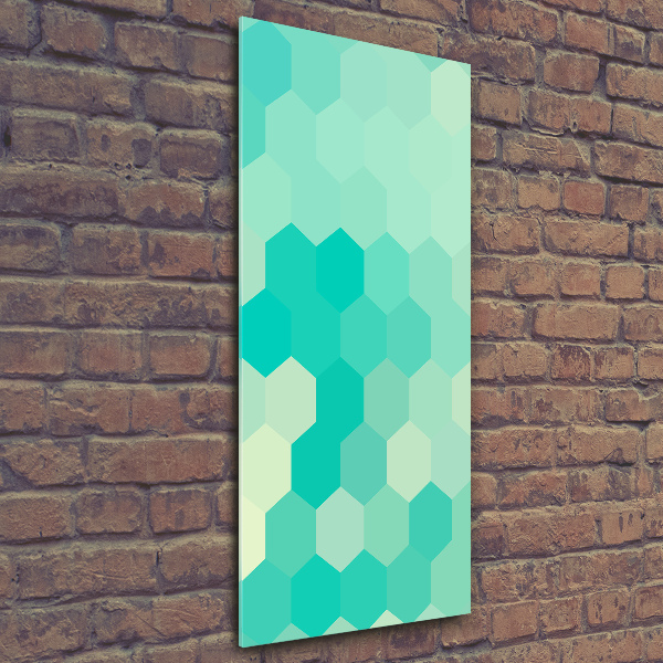 Acrylic wall art Geometric background