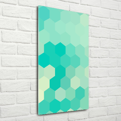 Acrylic wall art Geometric background