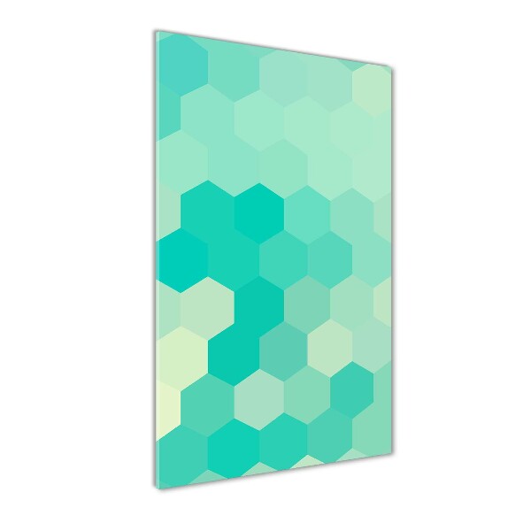 Acrylic wall art Geometric background