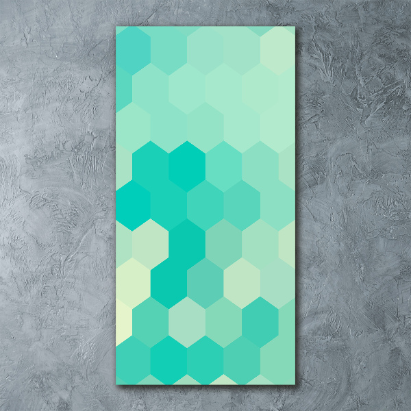 Acrylic wall art Geometric background