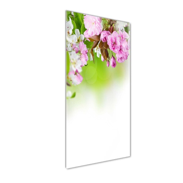 Acrylic wall art Spring flowers