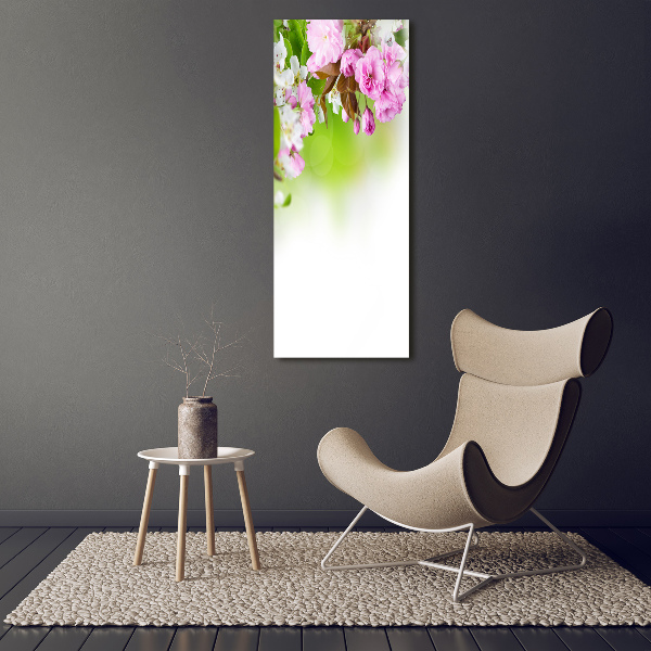 Acrylic wall art Spring flowers