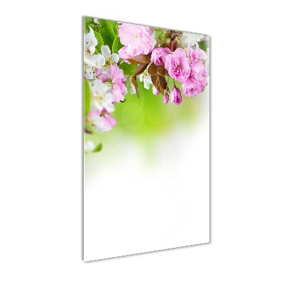 Acrylic wall art Spring flowers