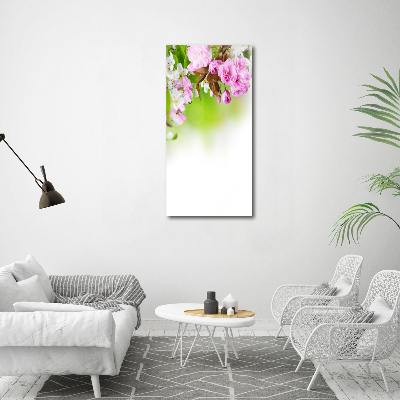 Acrylic wall art Spring flowers