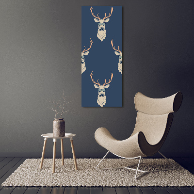 Print on acrylic Hipster deer