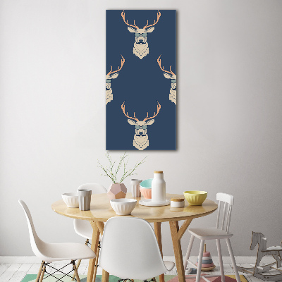 Print on acrylic Hipster deer