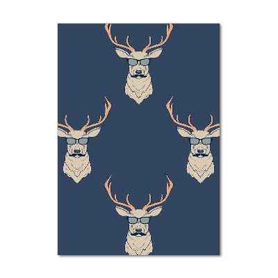 Print on acrylic Hipster deer