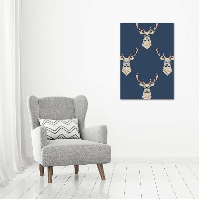 Print on acrylic Hipster deer