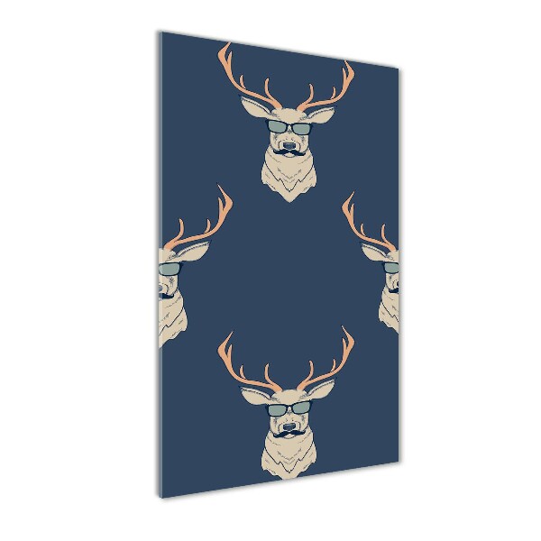 Print on acrylic Hipster deer