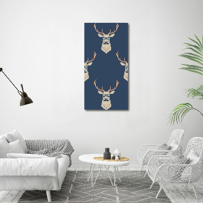 Print on acrylic Hipster deer