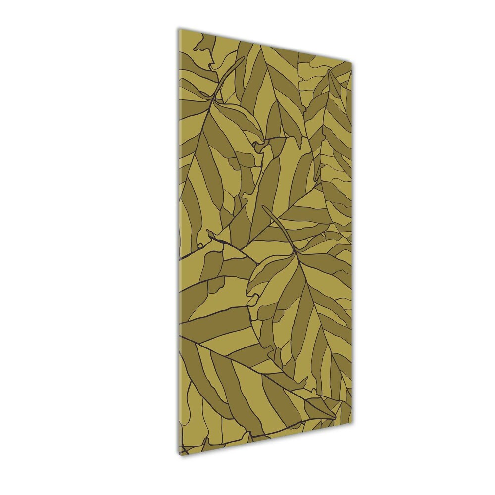 Acrylic wall art Leaves