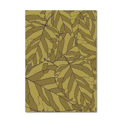 Acrylic wall art Leaves