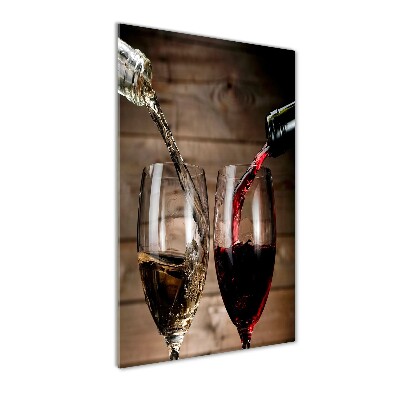 Acrylic wall art Wine in glasses