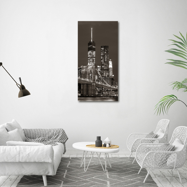 Print on acrylic glass Manhattan New York