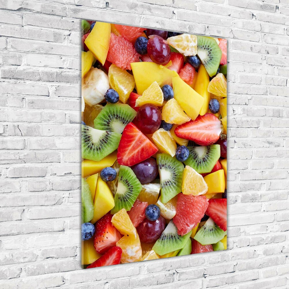 Print on acrylic Chopped fruit