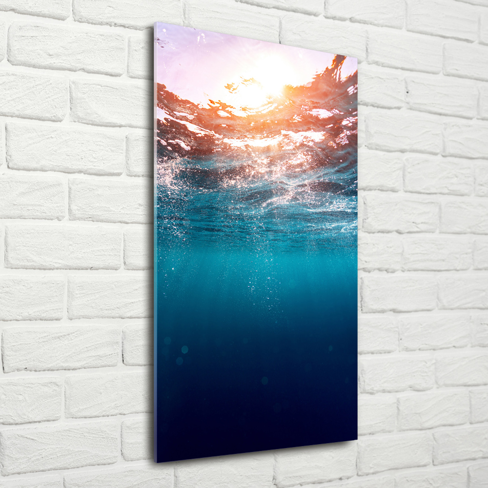 Acrylic print Underwater