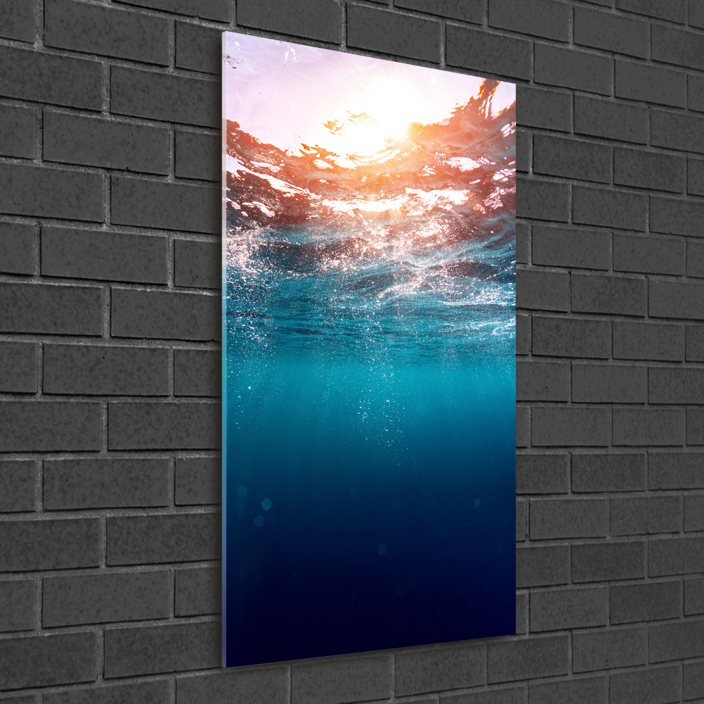 Acrylic print Underwater