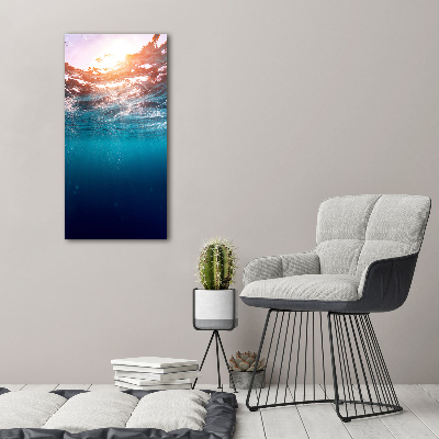 Acrylic print Underwater