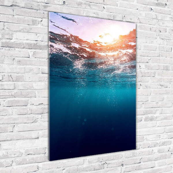 Acrylic print Underwater