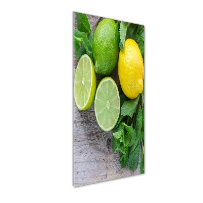 Wall art acrylic Lime and lemon