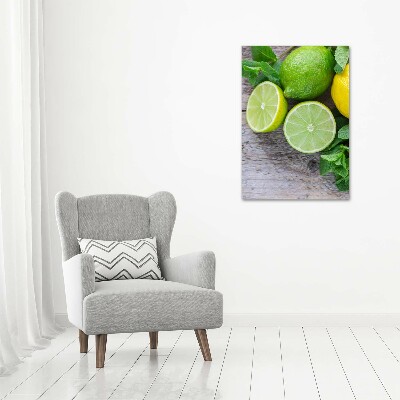 Wall art acrylic Lime and lemon