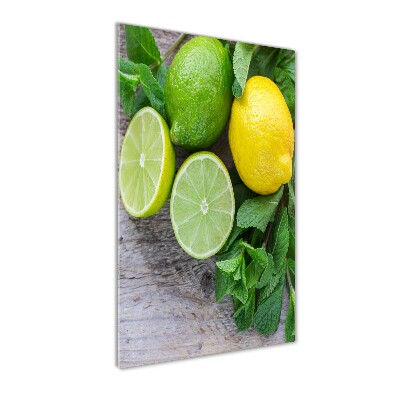 Wall art acrylic Lime and lemon