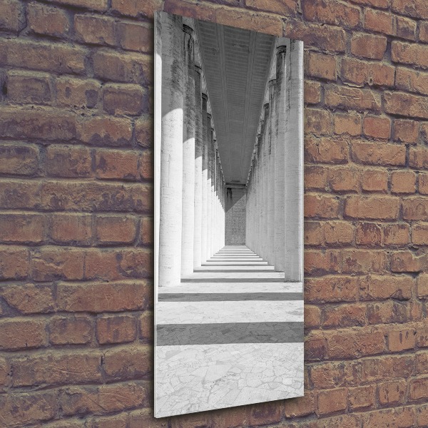 Print on acrylic glass Corridor